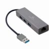 Cablexpert | USB AM Gigabit network adapter with 3-port USB 3.0 hub | A-AMU3-LAN-01