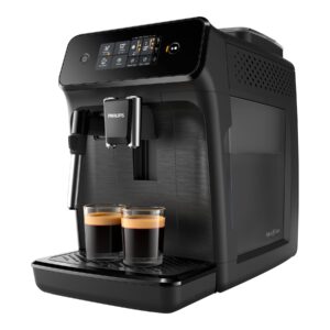 Philips | Coffee maker Series 1200 | EP1220/00 | Pump pressure 15 bar | Built-in milk frother | Fully automatic | 1500 W | Black