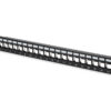 Digitus | Modular Patch Panel | DN-91411 | Black | Layout Keystone Entry: Straight; Area of application: 483 mm (19") cabinet; Suitable for 483 mm (19") cabinet mounting; Housing material: 1.5 mm SPCC cold rolled stell sheet, powder-coated; Ports: 24