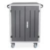 Digitus | Black | Charging Trolley 30 Notebooks / Tablets up to 15.6" | Pressure lock system with swiveling lever handle on the front and back door, lockable; Safety plug socket with switch on the side