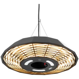 TunaBone | Electric Ceiling Infrared Patio Heater | TB2068C-01 | Patio heater | 2000 W | Number of power levels 1 | Suitable for rooms up to 20 m² | Black | IP45