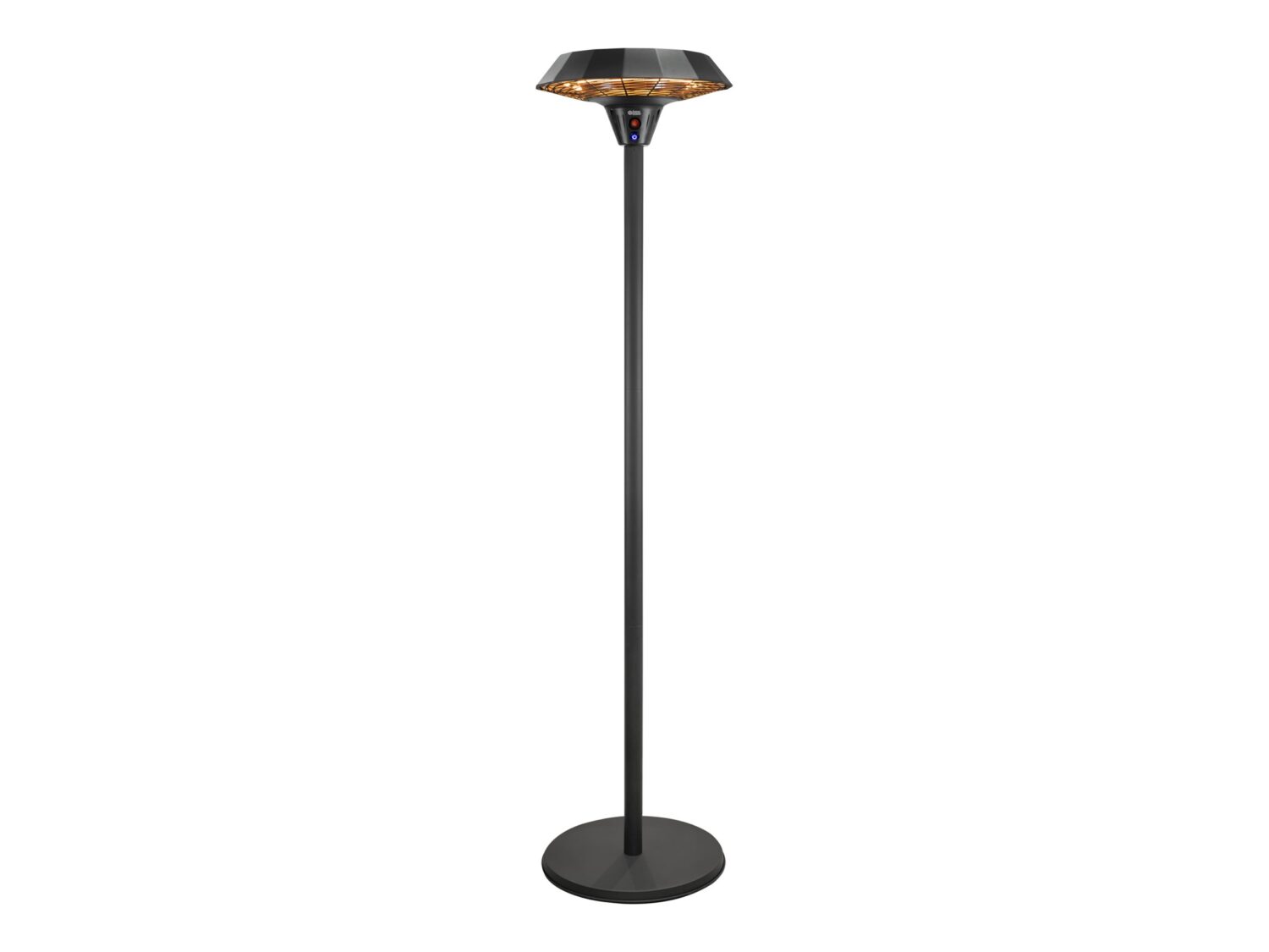 TunaBone | Electric Standing Infrared Patio Heater | TB2068S-01 | Patio heater | 2000 W | Number of power levels 3 | Suitable for rooms up to 20 m² | Black | IP45