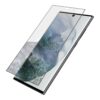 PanzerGlass | Samsung | Galaxy S22 Ultra | Tempered glass | Black | Case friendly. Compatible with ultrasonic fingerprint sensor. 100 % touch sensitivity. Antibacterial (ISO 22196 certified & JIS 22810 approved) | Screen Protector
