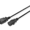 Digitus | Power Cord extension cable  C13 - C14, | AK-440201-018-S | Black