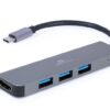 Cablexpert | USB Type-C 2-in-1 multi-port adapter (Hub + HDMI) | A-CM-COMBO2-01 | USB Type-C