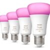 Hue WCA 6.5W A60 E27, 4pcs pack | E27 | 6.5 W | RGBW 2000-6500K | Bluetooth and Zigbee