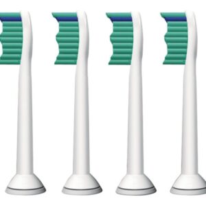 Philips | Toothbrush Heads | HX6014/07 Standard Sonic | Heads | For adults and children | Number of brush heads included 4 | Sonic technology | White