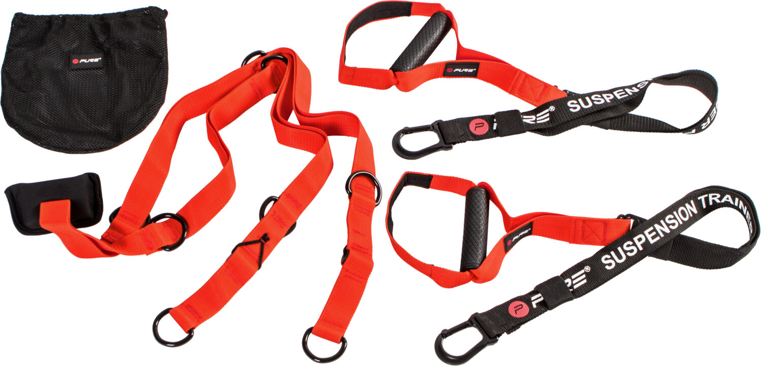 Pure2Improve | Suspension Trainer Pro | Black/Red
