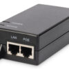 Digitus | Gigabit Ethernet PoE Injector | DN-95102-1 | 10/100/1000 Mbit/s | Ethernet LAN (RJ-45) ports 1xRJ-45 10/100/1000 Mbps Gigabit
