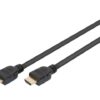 Digitus | Ultra High Speed HDMI Cable with Ethernet | AK-330124-010-S | HDMI Male (type A) | HDMI Male (type A) | HDMI to HDMI | 1 m