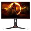 AOC | Monitor | 24G2ZU/BK | 23.8 " | IPS | FHD | 16:9 | 240 Hz | 1 ms | 1920 x 1080 | 350 cd/m² | Headphone out (3.5mm) | HDMI ports quantity 2 | Black | Warranty 36 month(s)