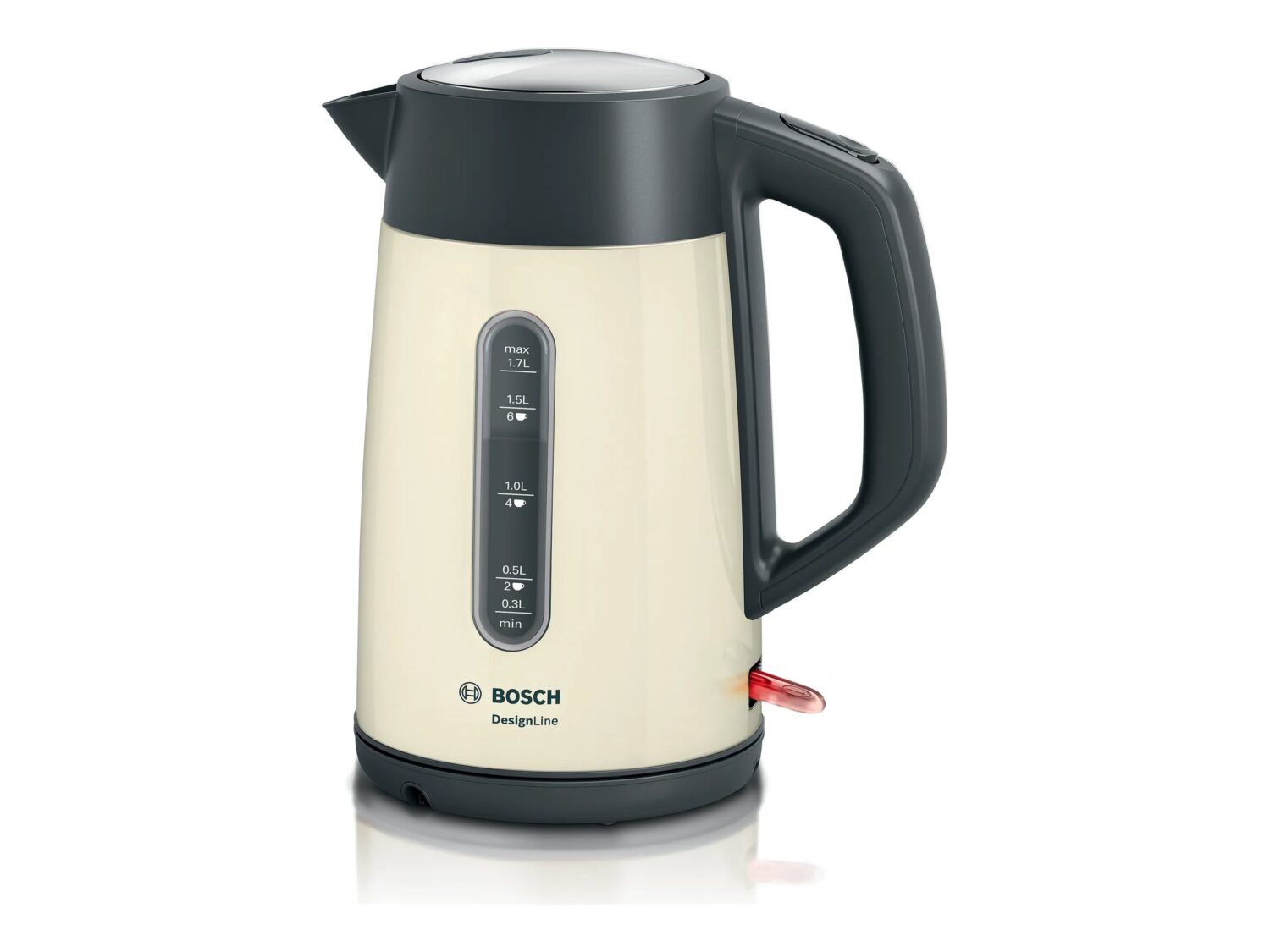 Bosch | Kettle | TWK4P437 | Electric | 2400 W | 1.7 L | Stainless steel | Beige