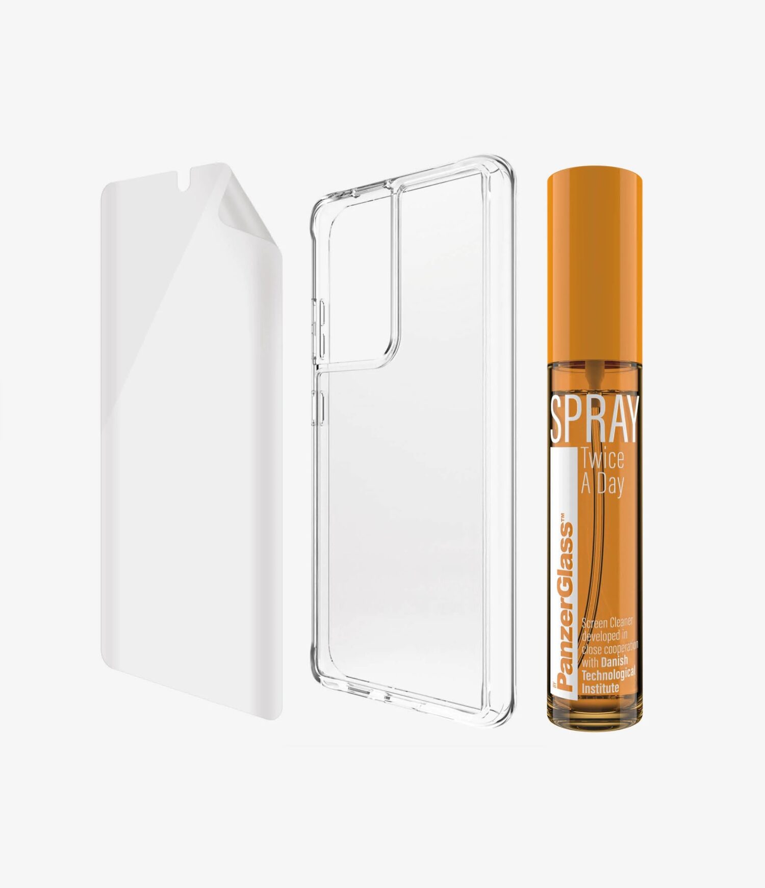 PanzerGlass | Samsung Galaxy S21 Ultra 5G | Samsung | Galaxy S21 | N/A | Transparent | Self-healing TPU material. Full silicone adhesive