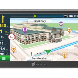 Navitel | GPS Navigator With a Magnetic Mount | E707 Magnetic | 800 x 480 | GPS (satellite) | Maps included
