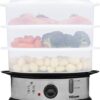 Tristar | Food Steamer | VS-3914 | Silver | 1200 W | Capacity 11 L | Number of baskets 3