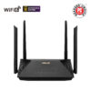 Wi-Fi 6 Wireless Dual Band Gigabit Router | RT-AX1800U | 802.11ax | Ethernet LAN (RJ-45) ports 3 | Mesh Support No | MU-MiMO Yes | No mobile broadband | Antenna type External | 1xUSB