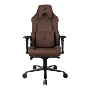 Arozzi Fabric Gaming Chair Vernazza Supersoft Brown