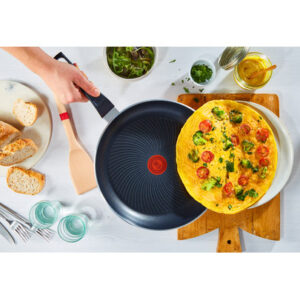 TEFAL | Start&Cook Pan | C2720453 | Frying | Diameter 24 cm | Suitable for induction hob | Fixed handle | Black
