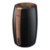 Philips | HU2718/10 | Humidifier | 17 W | Water tank capacity 2 L | Suitable for rooms up to 32 m² | NanoCloud technology | Humidification capacity 200 ml/hr | Black/Copper