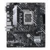 Asus | PRIME H610M-A WIFI D4 | Processor family Intel | Processor socket  LGA1700 | DDR4 DIMM | Memory slots 2 | Supported hard disk drive interfaces 	SATA, M.2 | Number of SATA connectors 4 | Chipset  Intel H610 | mATX