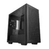 Deepcool | CH370 | Side window | Black | Micro ATX | Power supply included No | ATX PS2