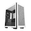 Deepcool | CH370 | Side window | White | Micro ATX | Power supply included No | ATX PS2