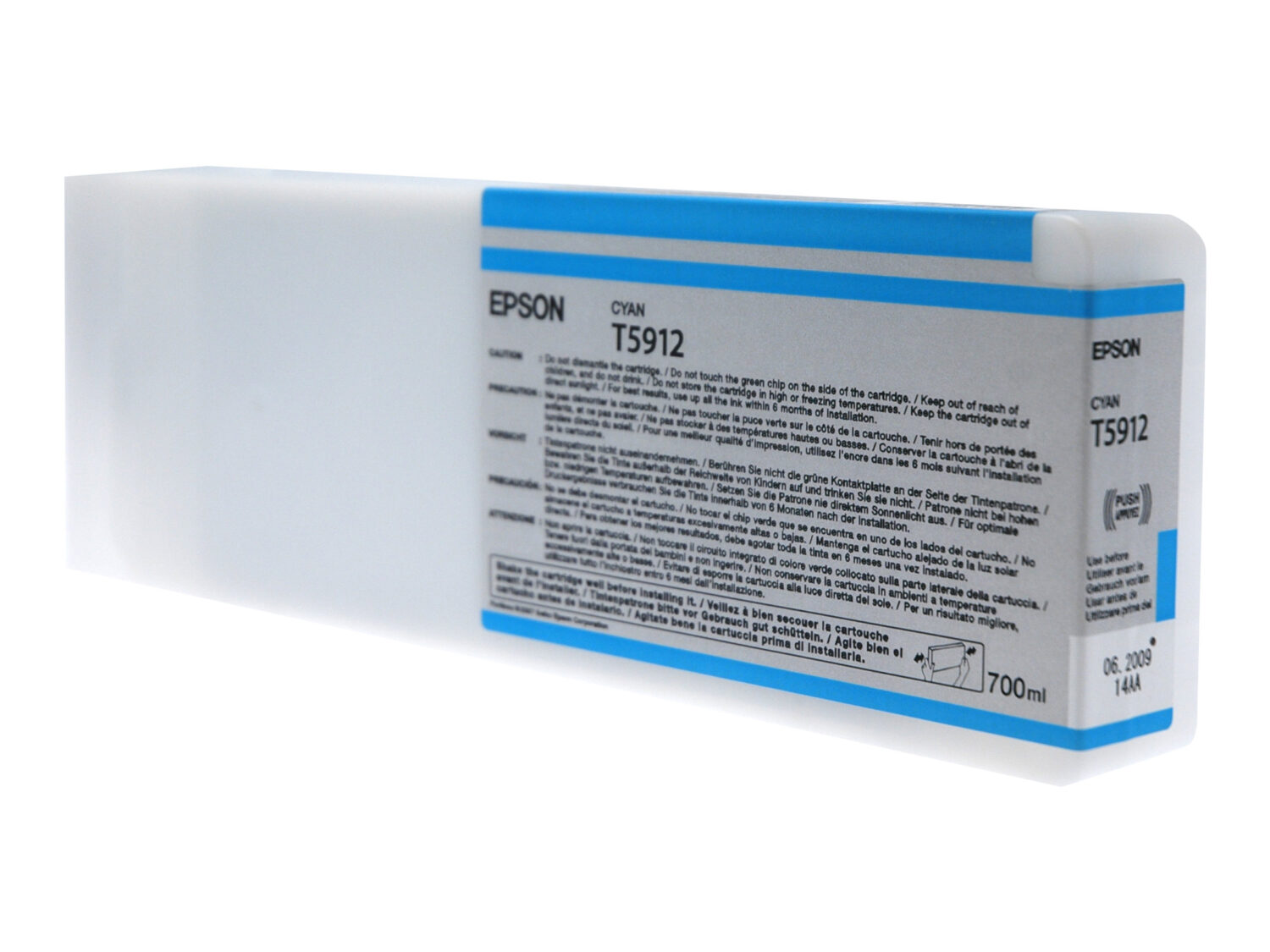 Epson Singlepack Cyan T5912, 700ml | Epson