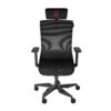 Genesis Ergonomic Chair Astat 700 Base material Aluminum; Castors material: Nylon with CareGlide coating | Black