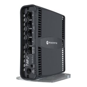 MikroTik C52iG-5HaxD2HaxD-TC - hAP ax² | hAP ax² | C52iG-5HaxD2HaxD-TC | 802.11ax | 1200 Mbit/s (5 GHz)/ 574 Mbit/s (2.4 GHz) Mbit/s | Ethernet LAN (RJ-45) ports 5 | No mobile broadband | 0