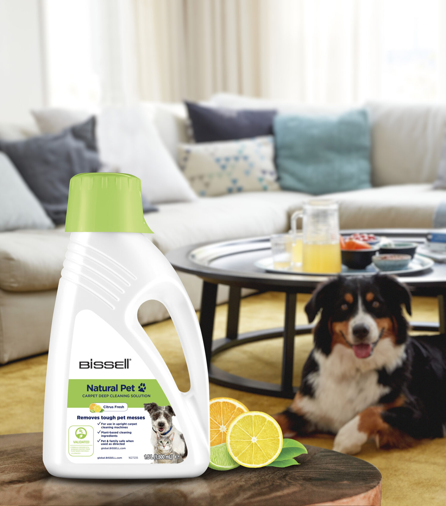 Bissell | Upright Carpet Cleaning Solution Natural Wash and Refresh Pet | 1500 ml