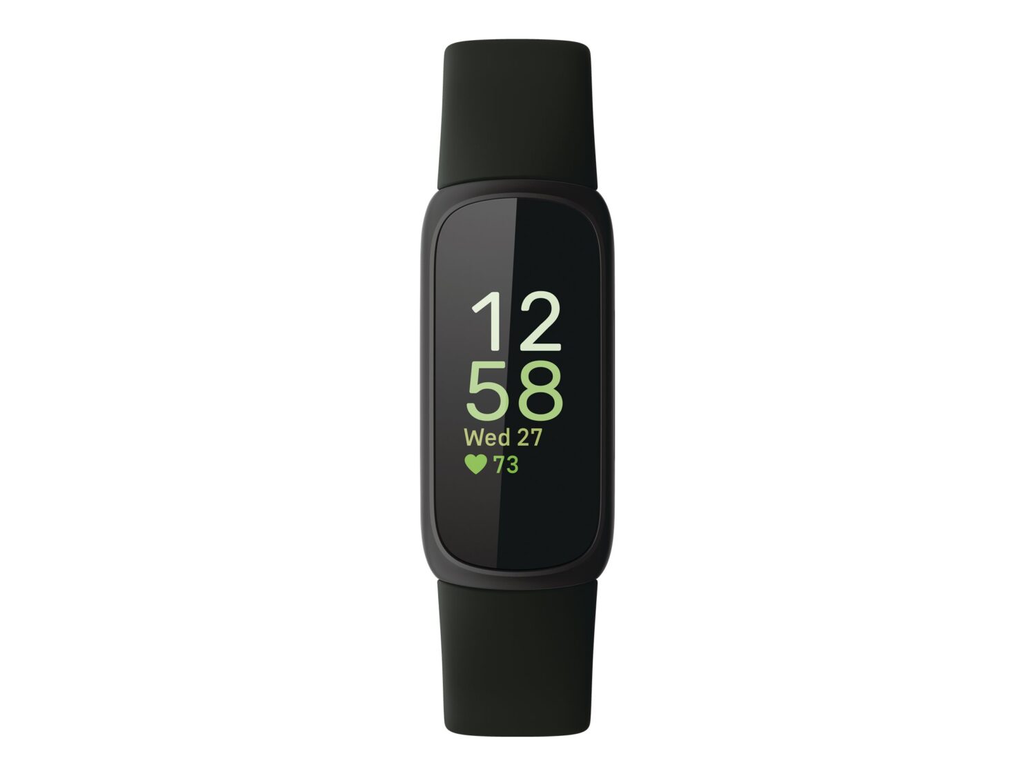 Fitbit | Fitness Tracker | Inspire 3 | Fitness tracker | Touchscreen | Heart rate monitor | Activity monitoring 24/7 | Waterproof | Bluetooth | Black/Midnight Zen