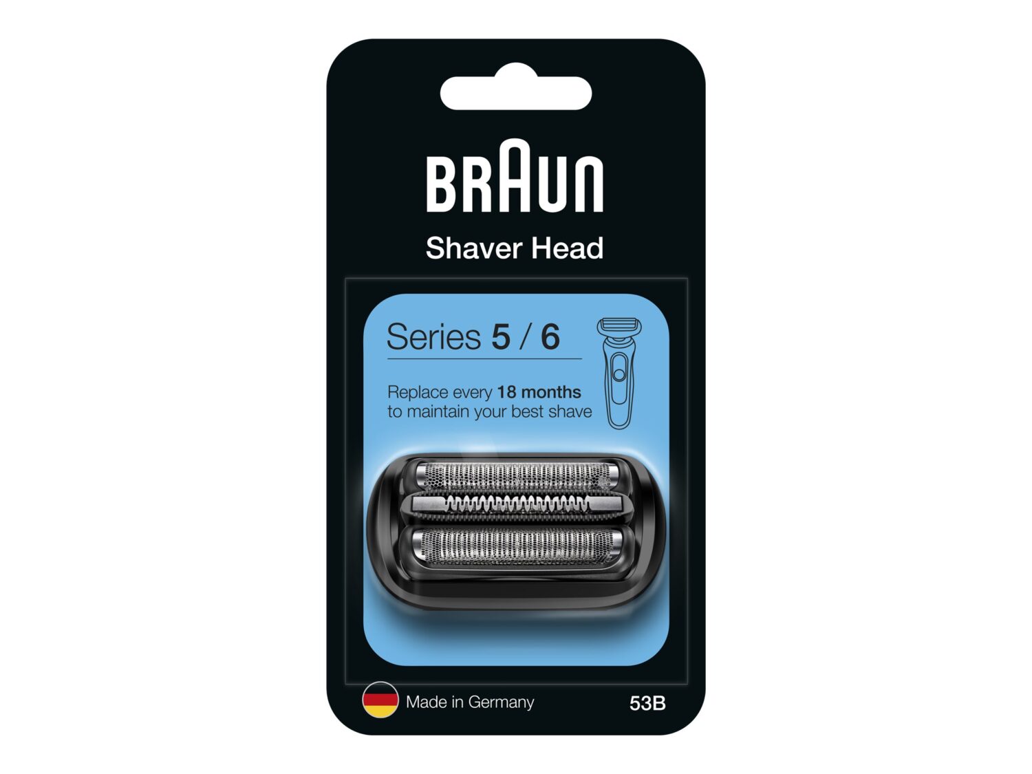 Braun | Series 5 Cassette 53B Replacement Head for Series 5/Series 6