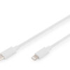 Digitus | Lightning to USB-C data/charging cable | DB-600109-020-W | USB-C to Lightning Apple Lightning 8-pin | USB C