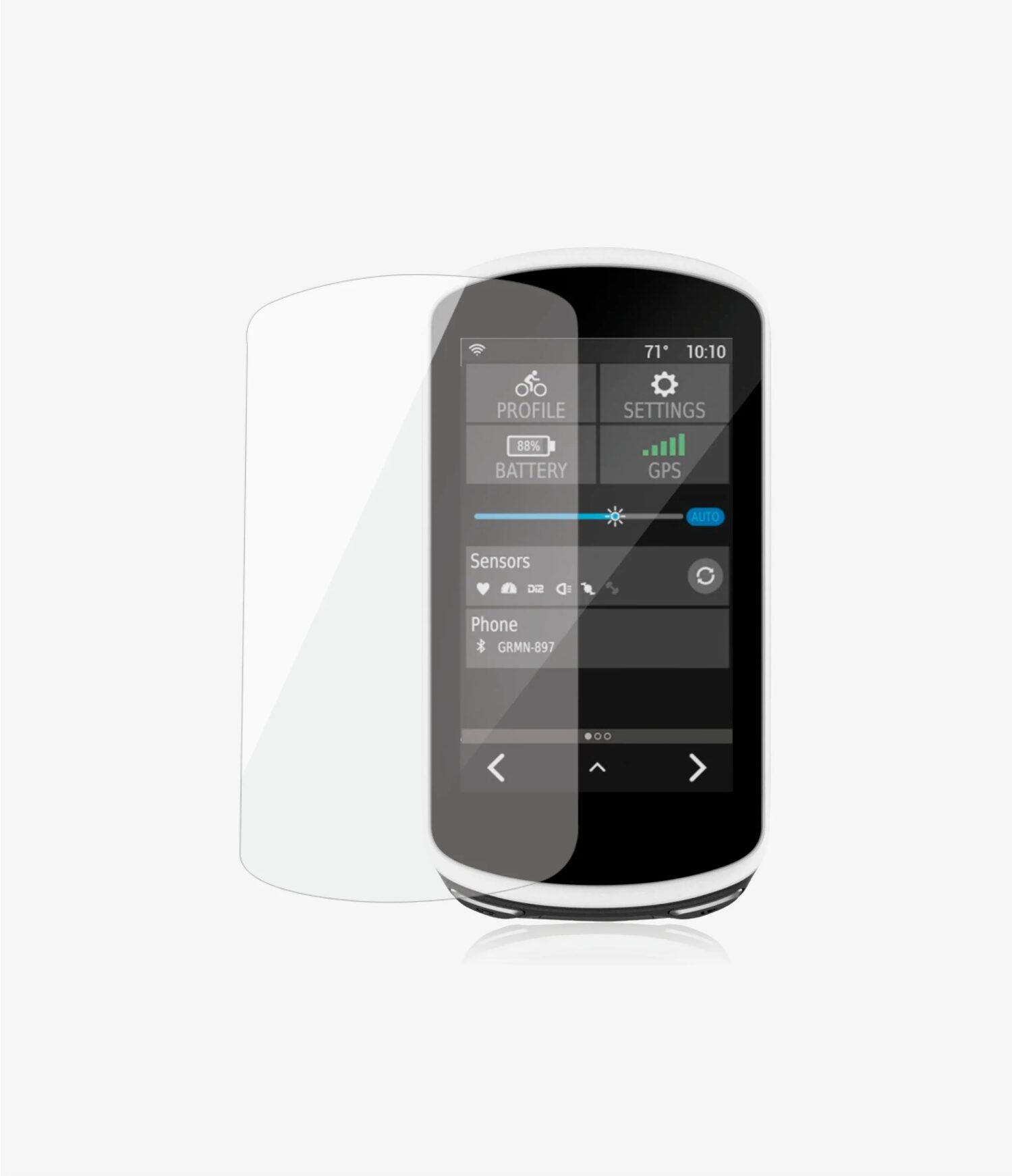 PanzerGlass | Screen protector | Garmin | for Garmin Edge 1030, Edge 1040 | Tempered glass | Transparent | Water-resistant ; Humidity Protection; Impact-resistant;  Scratch-resistant ; Anti-glare glass; Full touch; Fingerprint-resistant; Easy to attach | Anti-glare