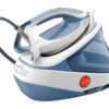TEFAL | Steam Station Pro Express | GV9710E0 | 3000 W | 1.2 L | 7.6 bar | Auto power off | Vertical steam function | Calc-clean function | White/Blue
