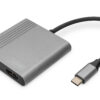Digitus | USB-C - 2x HDMI Adapter | DA-70828 | USB-C | HDMI
