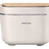 Philips | Toaster | HD2640/10 Eco Conscious Edition | Power 830 W | Number of slots 2 | Housing material 100% Bio-based plastic | Silk White Matt
