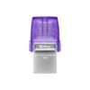 Kingston | DataTraveler | DT Micro Duo 3C | 64 GB | USB Type-C and Type-A | Purple
