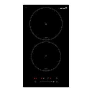 CATA | Hob | ISB 3102 BK | Induction | Number of burners/cooking zones 2 | Slider | Timer | Black
