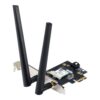 Asus | Wi-Fi Adapter, Tri-Band, Wi-Fi 6E Adapter | PCE-AXE5400 | 802.11ax | 574/2402/2042 Mbit/s | Mesh Support No | MU-MiMO No | No mobile broadband | 36 month(s)