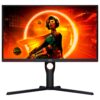 AOC | Monitor | 25G3ZM/BK | 24.5 " | VA | FHD | 16:9 | 240 Hz | 1 ms | 1920 x 1080 | 300 cd/m² | HDMI ports quantity 2 | Black/Red | Warranty 36 month(s)
