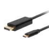 Lanberg USB-C to DisplayPort Cable, 1.8 m 4K/60Hz, Black | Lanberg | USB-C to DisplayPort Cable | CA-CMDP-10CU-0018-BK | Black | 1.8 m
