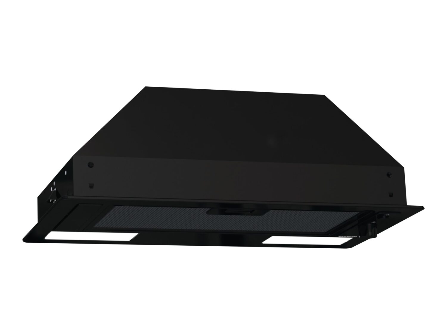 Gorenje | Hood | BHI681EB | Canopy | Energy efficiency class D | Width 58 cm | 370 m³/h | Mechanical control | LED | Black
