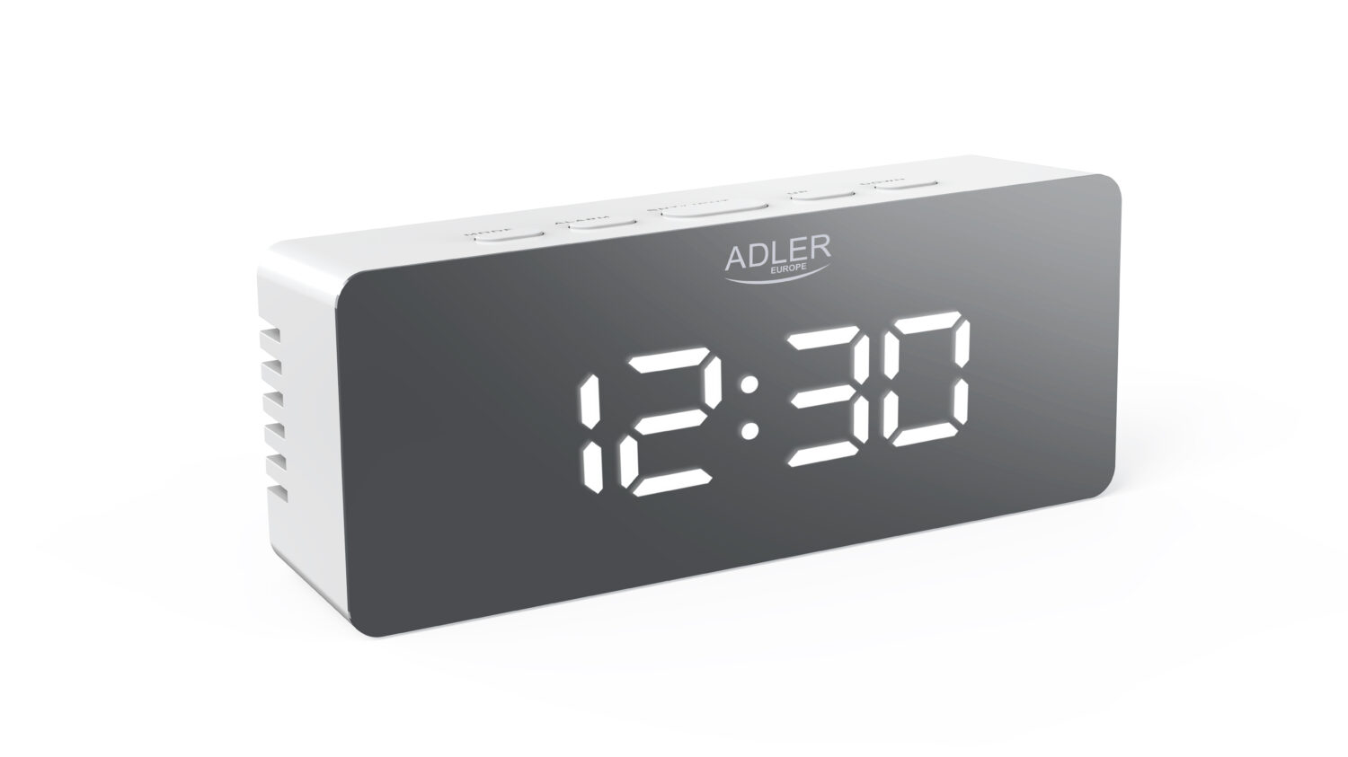 Adler | Alarm Clock | AD 1189W | Alarm function | White