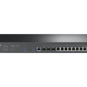 Omada VPN Router with 10G Ports | ER8411 | 10/100/1000 Mbit/s | Ethernet LAN (RJ-45) ports 8 | Mesh Support No | MU-MiMO No | 4G