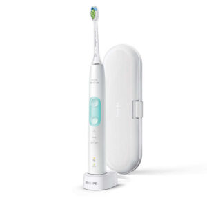 Philips | Electric Toothbrush | HX6857/28 Sonicare ProtectiveClean 5100 | Rechargeable | For adults | Number of brush heads included 1 | Number of teeth brushing modes 3 | Sonic technology | White