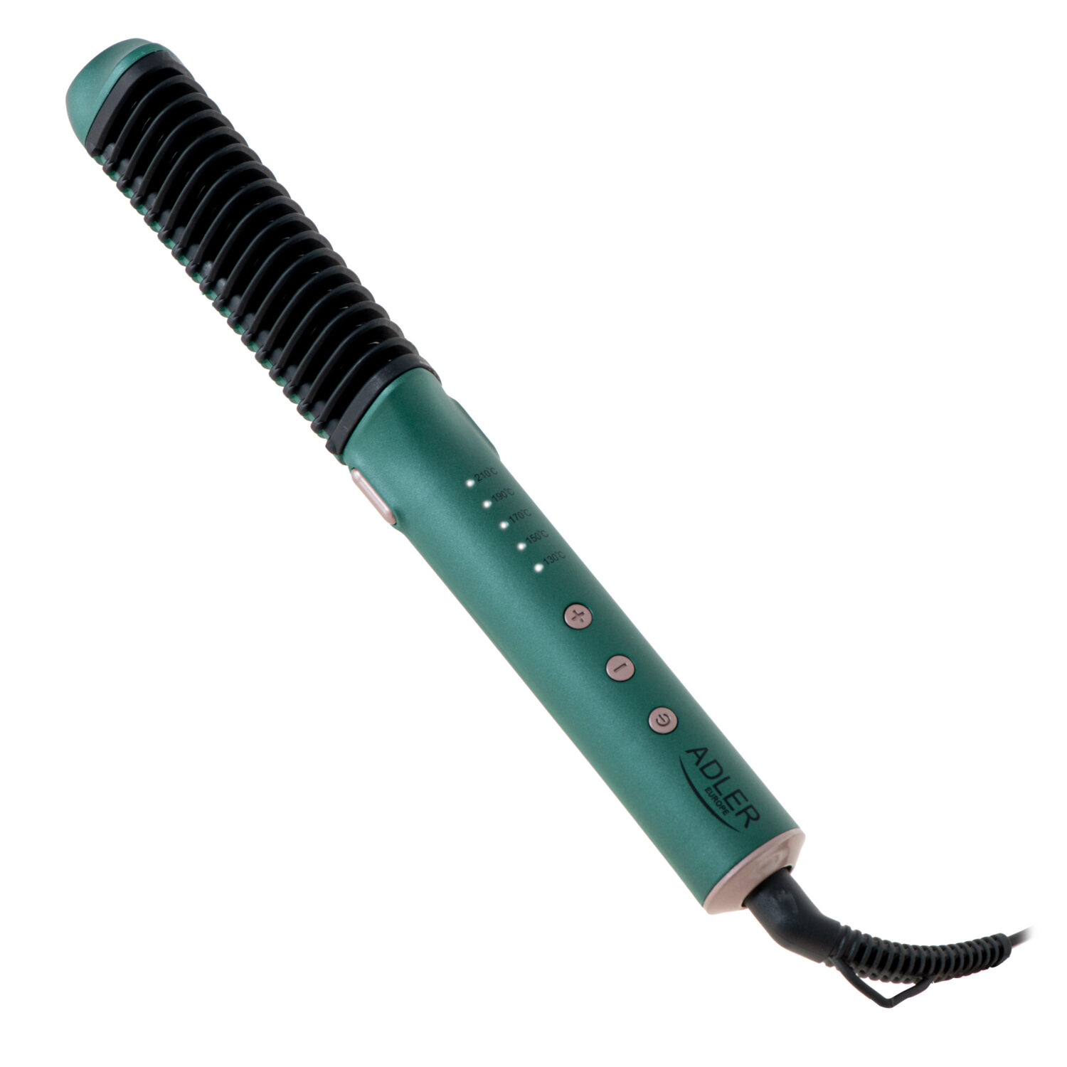 Adler | Straightening Brush | AD 2324 | Warranty 24 month(s) | Temperature (max) 210 °C | Green
