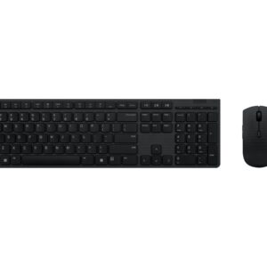 Lenovo | Professional Wireless Rechargeable Combo Keyboard and Mouse | Keyboard and Mouse Set | Wireless | Mouse included | Nordic | Bluetooth | Grey