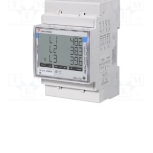 Carlo Gavazzi EM330 Power meter 3f 400V 5A LCD RS485 Modbus port MID certificate | Carlo Gavazzi | Power meter 3f 400V 5A LCD RS485 Modbus port MID certificate | EM330 | 5 A