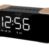 Adler | Wireless alarm clock with radio | AD 1190 | Alarm function | AUX in | Copper/Black
